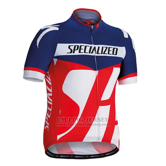 Men's Specialized RBX Sport Cycling Jersey Bib Short 2016 Deep Blue Red